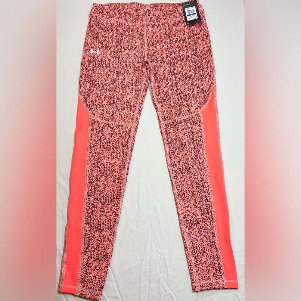 Under Armour girls YXL leggings, soft poly‑elastane blend with a fitted, NWT